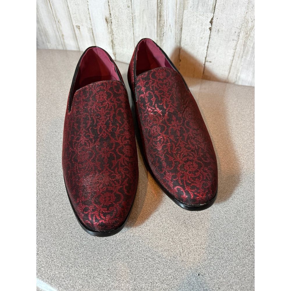 Men's Alberto Fellini Red Sparko Dress Slip on Size 11 -‎ NEW